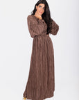 Meliora Dress (Brown) - Dress - Yakira Bella