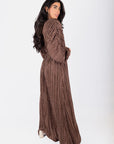 Meliora Dress (Brown) - Dress - Yakira Bella