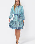 Melissa Dress (Blue) - Dress - Yakira Bella