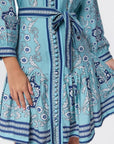 Melissa Dress (Blue) - Dress - Yakira Bella