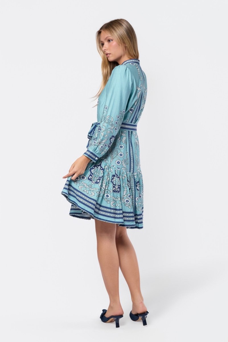Melissa Dress (Blue) - Dress - Yakira Bella