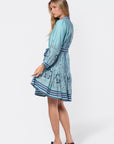 Melissa Dress (Blue) - Dress - Yakira Bella