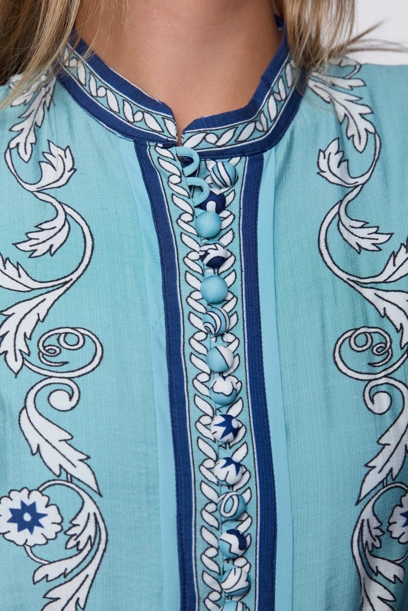Melissa Dress (Blue) - Dress - Yakira Bella