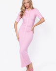 Mia Dress (Pink) - Dress - Yakira Bella