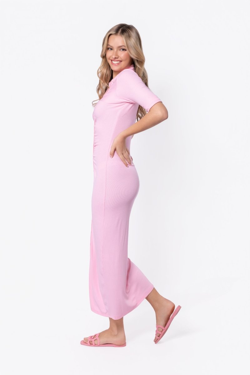 Mia Dress (Pink) - Dress - Yakira Bella