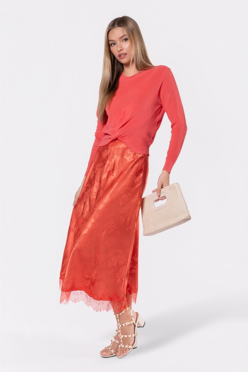 Mia Top (Coral Pink) - Top - Yakira Bella