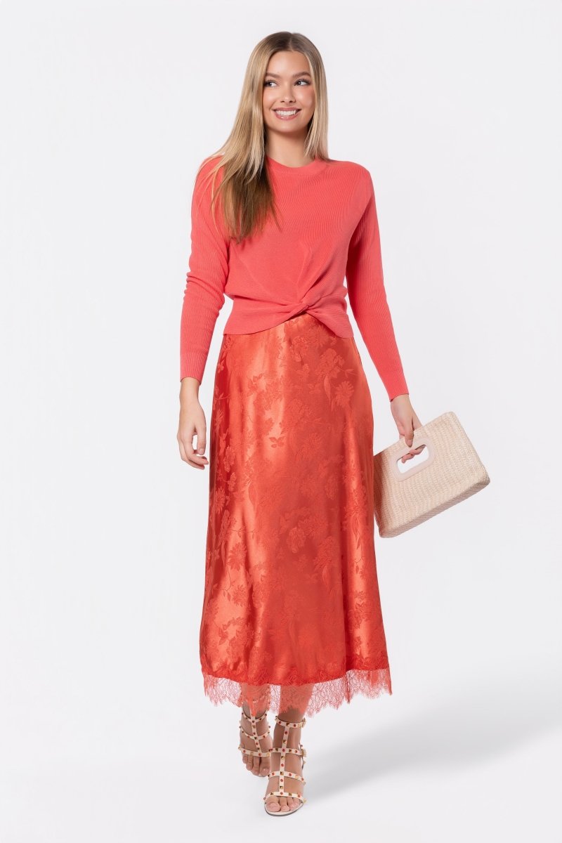 Mia Top (Coral Pink) - Top - Yakira Bella
