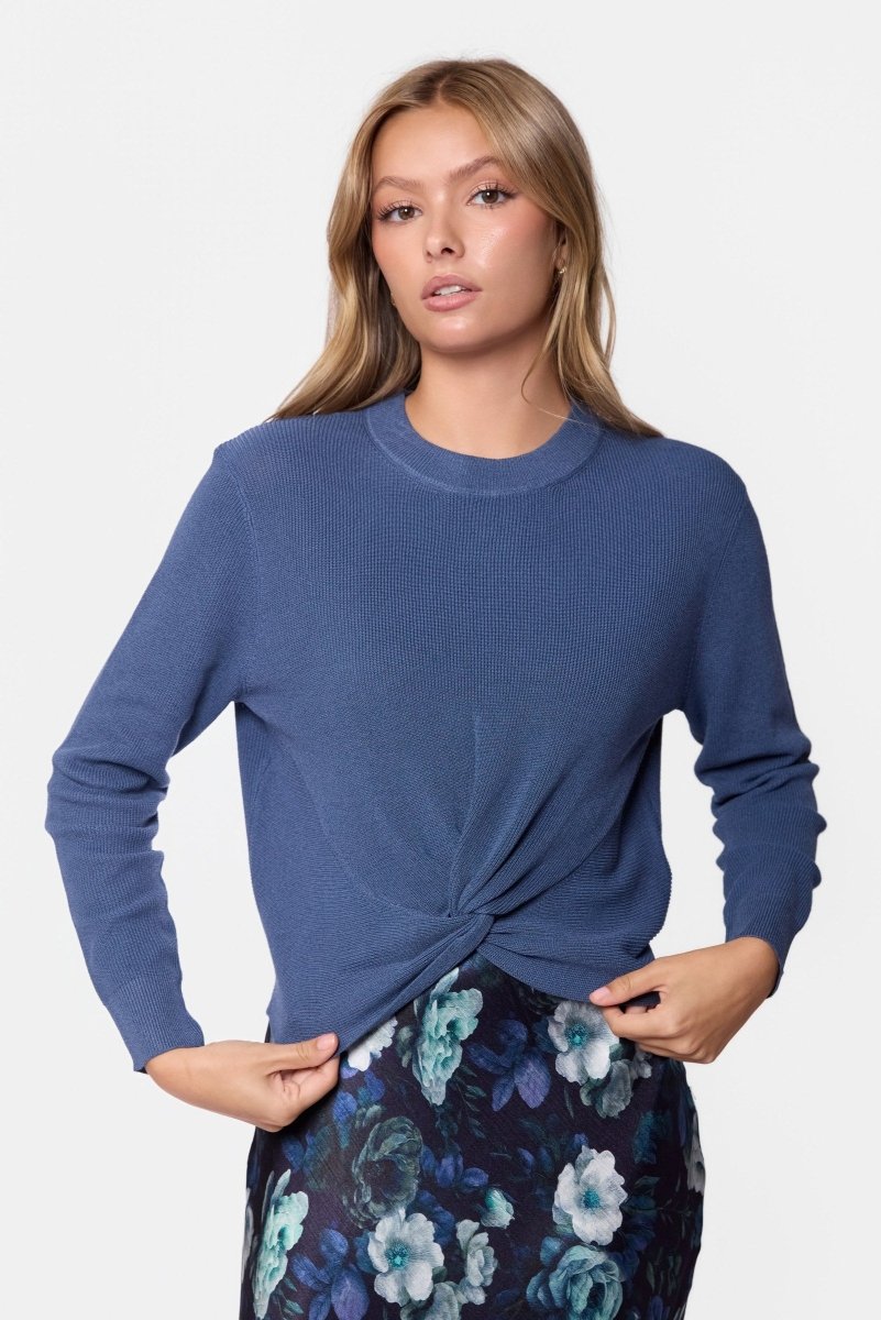 Mia Top (Dusty Blue) - Top - Yakira Bella