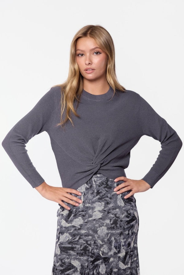 Mia Top (Grey) - Top - Yakira Bella