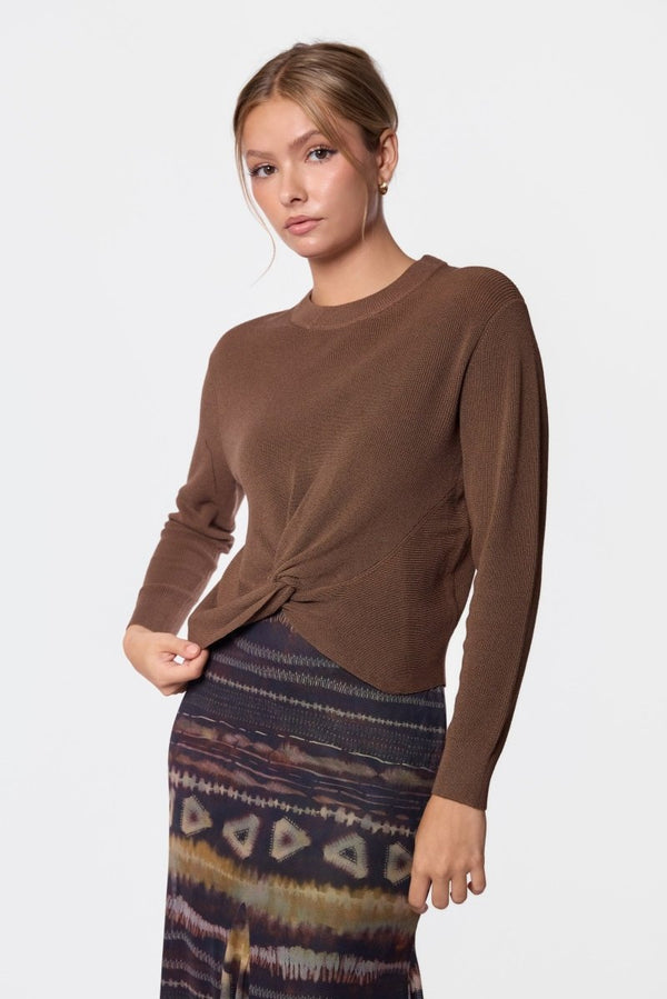 Mia Top (Mocha) - Top - Yakira Bella