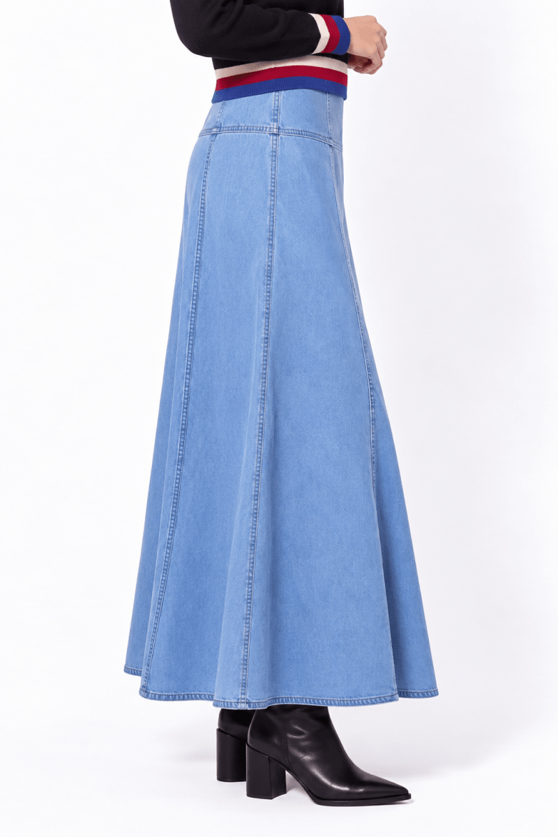 Mika Skirt (Blue) - Skirt - Yakira Bella