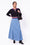 Mika Skirt (Blue) - Skirt - Yakira Bella