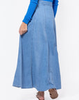 Mika Skirt (Blue) - Skirt - Yakira Bella