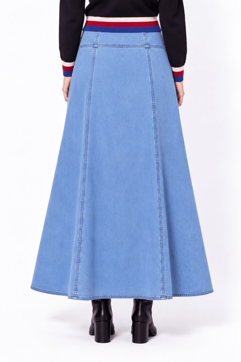 Mika Skirt (Blue) - Skirt - Yakira Bella