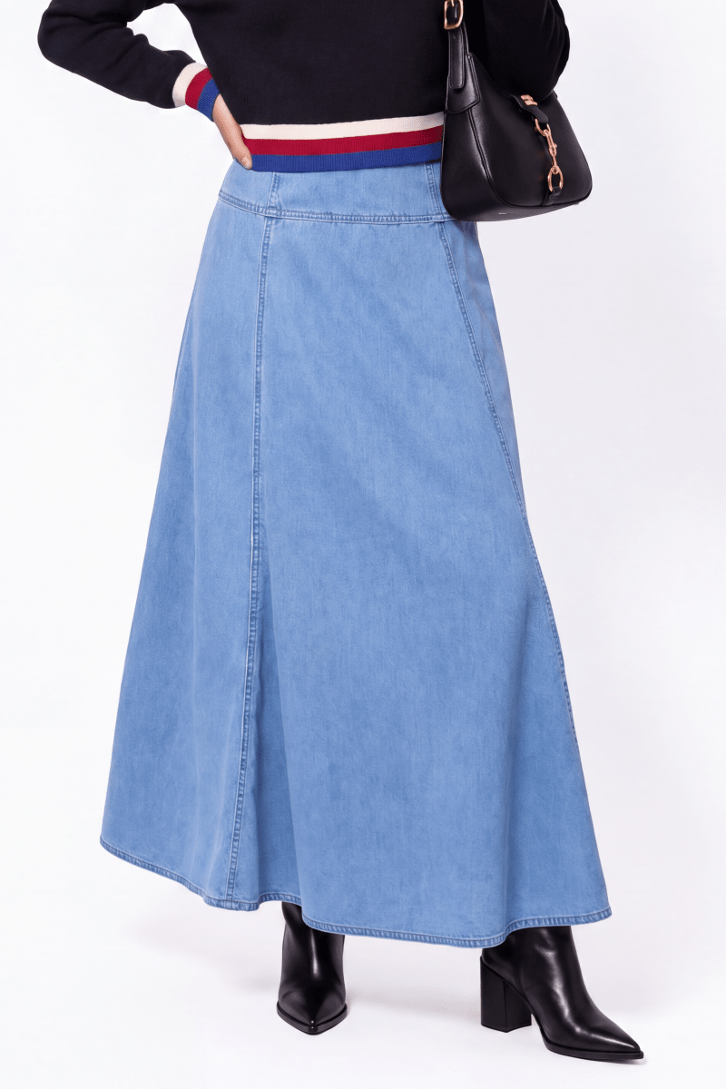 Mika Skirt (Blue) - Skirt - Yakira Bella