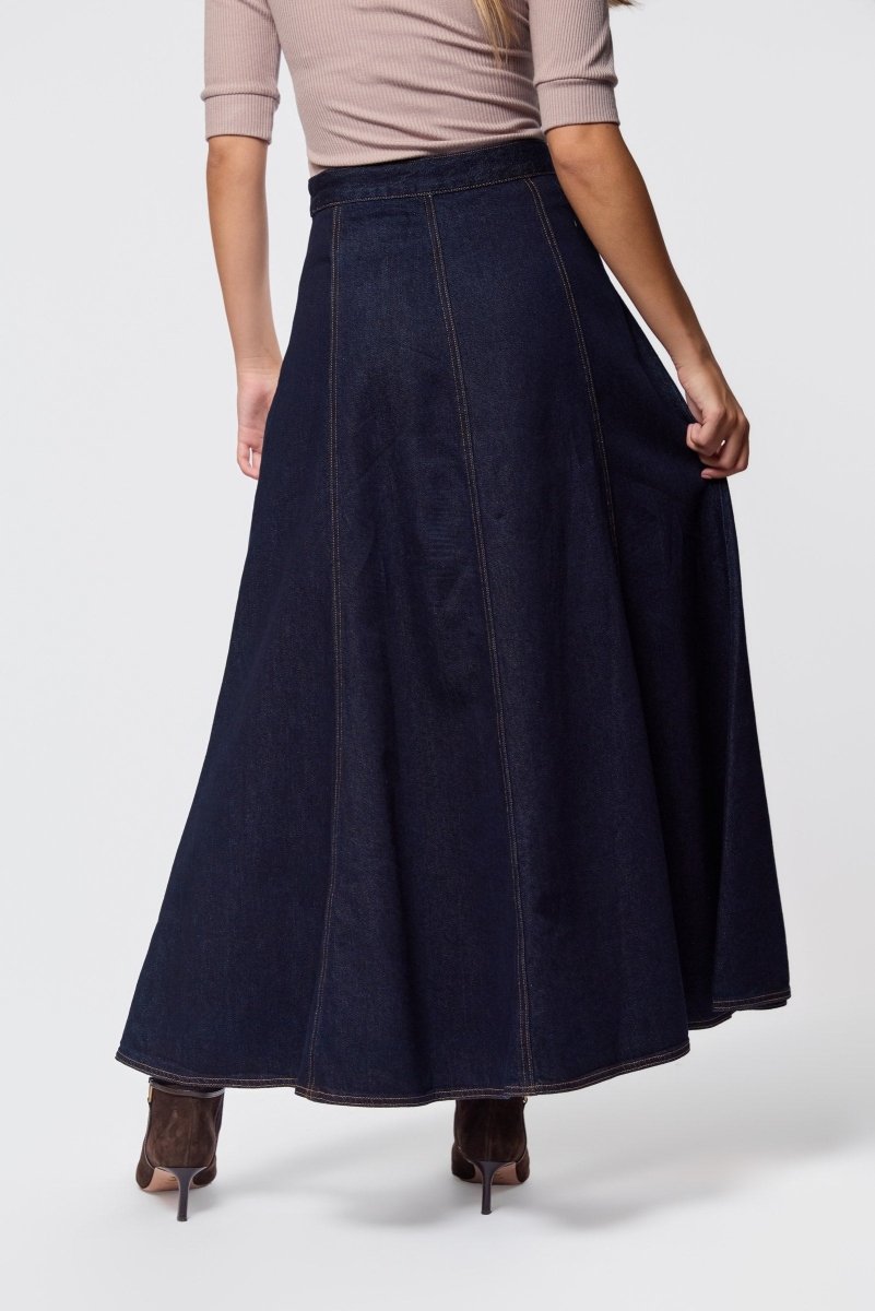 Mika Skirt (Navy) - Skirt - Yakira Bella
