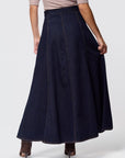 Mika Skirt (Navy) - Skirt - Yakira Bella