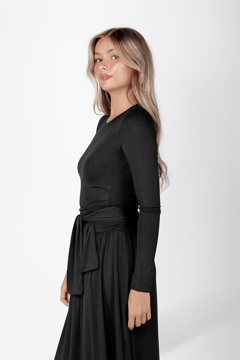 Mila Set (Black) - Top - Yakira Bella