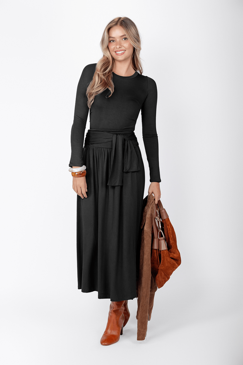 Mila Set (Black) - Top - Yakira Bella