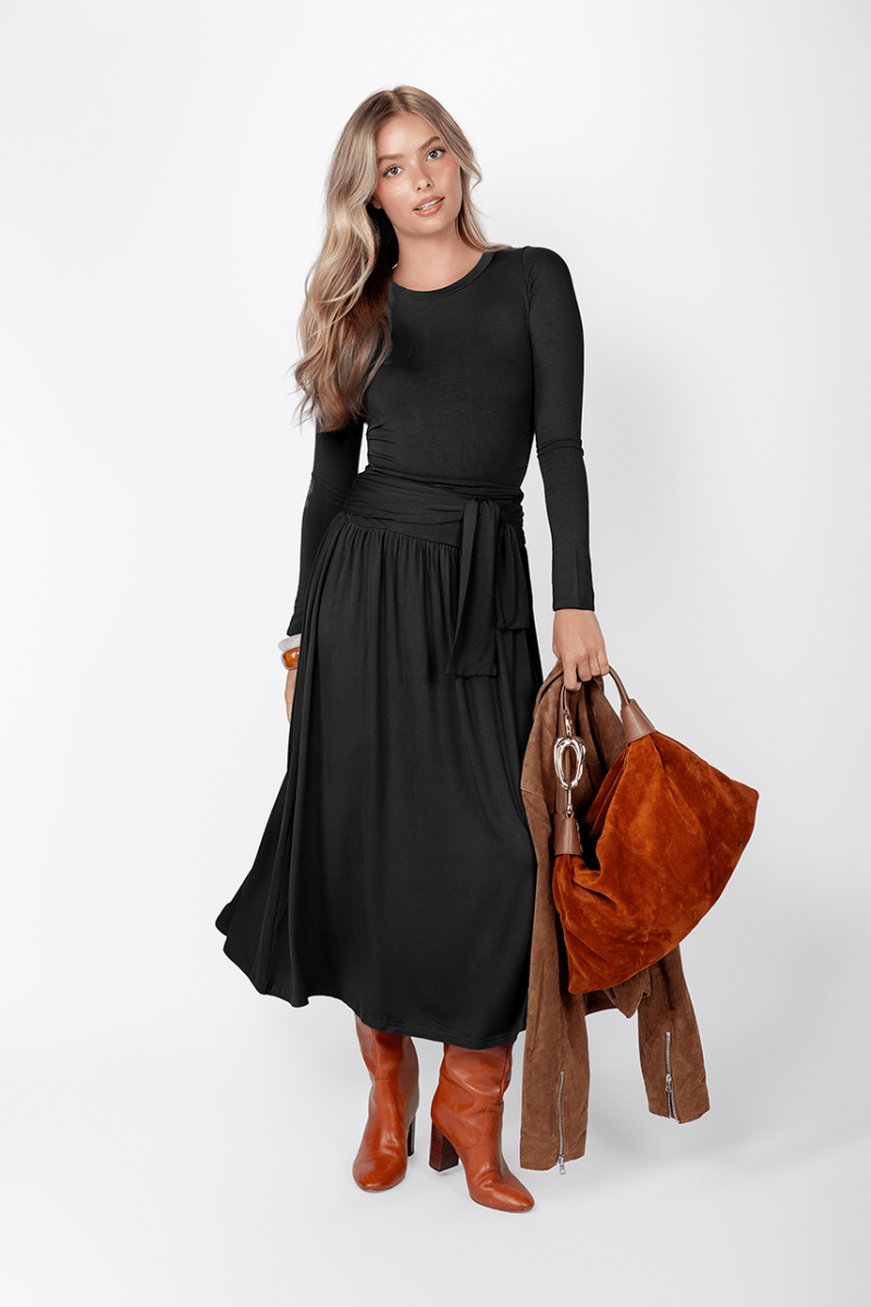 Mila Set (Black) - Top - Yakira Bella