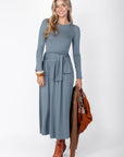 Mila Set (Slate Blue) - Top - Yakira Bella