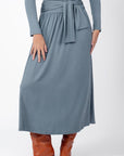 Mila Set (Slate Blue) - Top - Yakira Bella