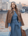 Mila Set (Slate Blue) - Top - Yakira Bella