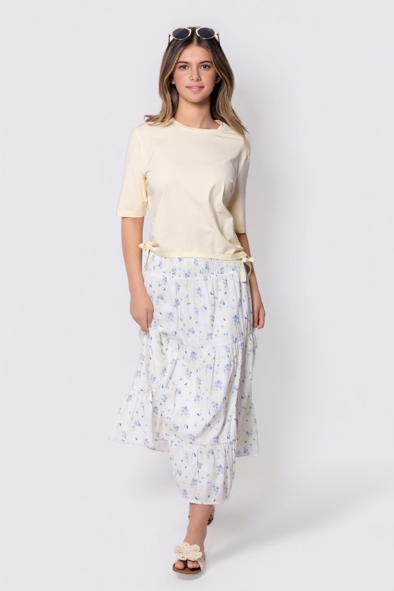 Mila Top (Light Yellow) - Top - Yakira Bella