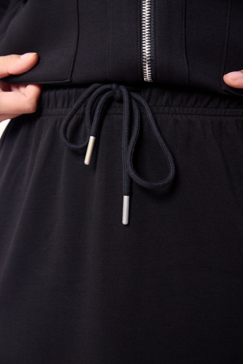 Mina Cargo Skirt 23" (Black) - Skirt - Yakira Bella