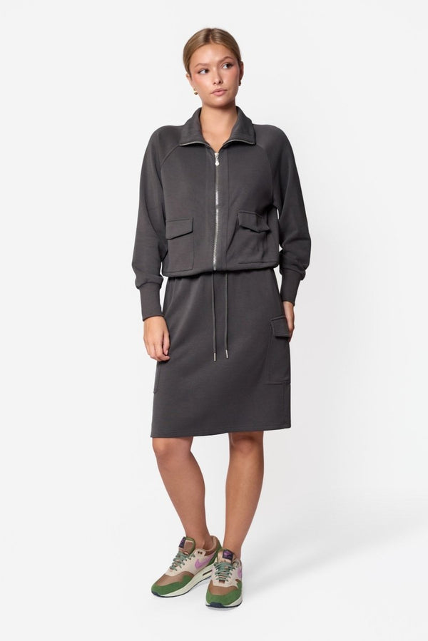 Mina Cargo Skirt 23" (Olive) - Skirt - Yakira Bella