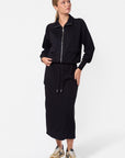 Mina Cargo Skirt 35" (Black) - Skirt - Yakira Bella