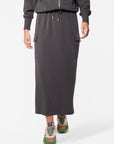 Mina Cargo Skirt 35" (Olive) - Skirt - Yakira Bella
