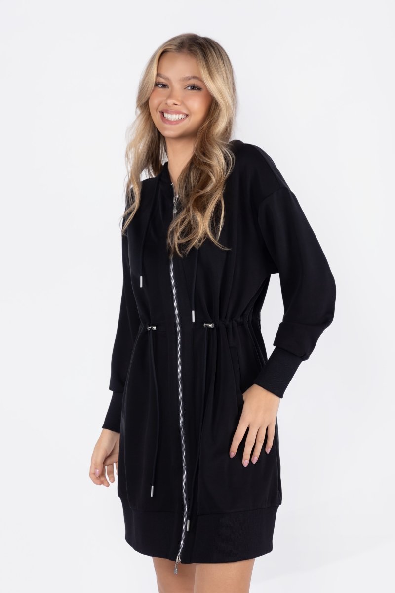 Mina Dress 37&quot; (BLACK) - Dress - Yakira Bella