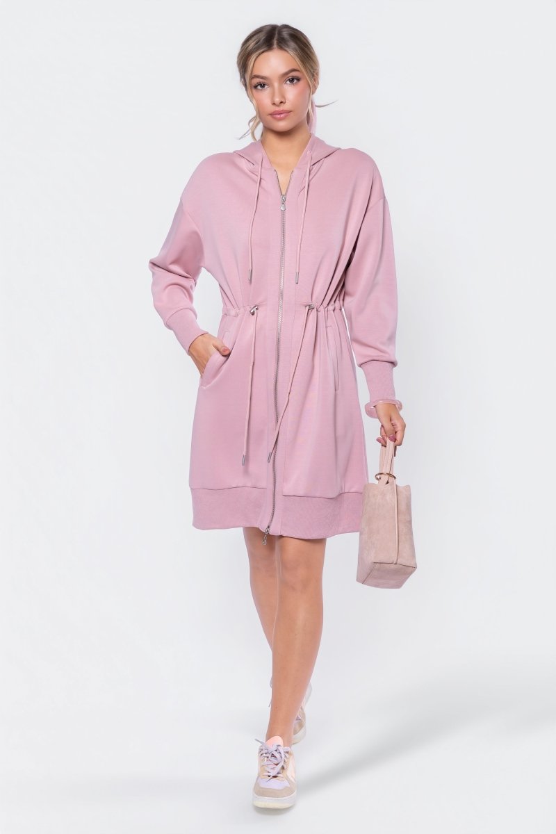 Mina Dress 37" (Indy Pink) - Dress - Yakira Bella