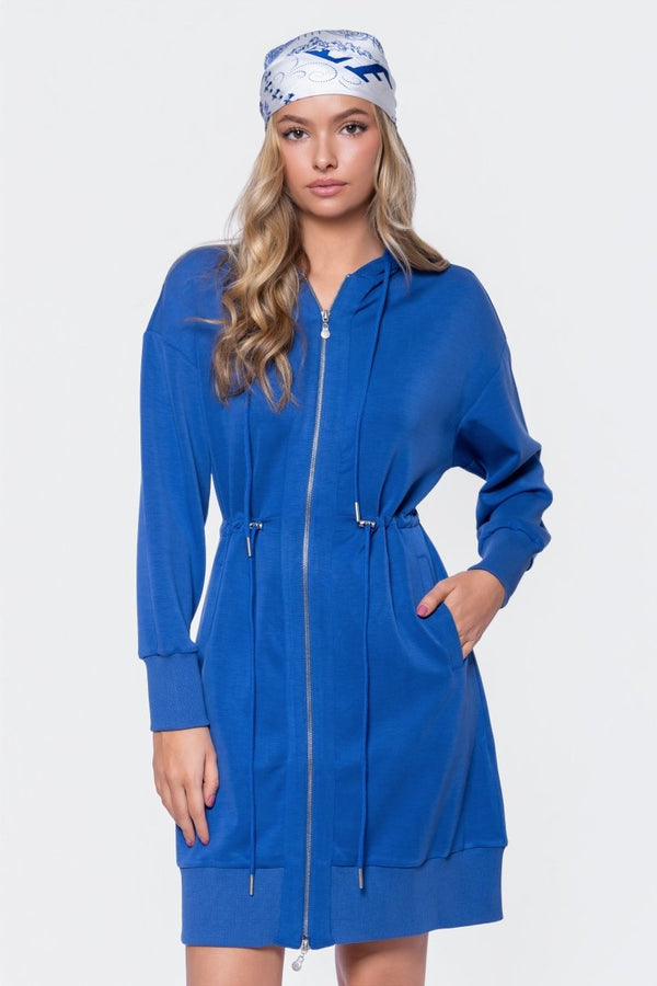 Mina Dress 37" (Royal Blue) - Dress - Yakira Bella