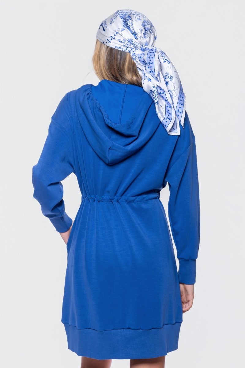 Mina Dress 37" (Royal Blue) - Dress - Yakira Bella