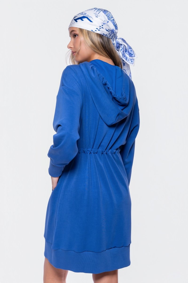 Mina Dress 37" (Royal Blue) - Dress - Yakira Bella