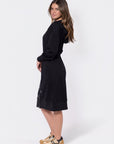 Mina Dress 42" (Black) - Dress - Yakira Bella