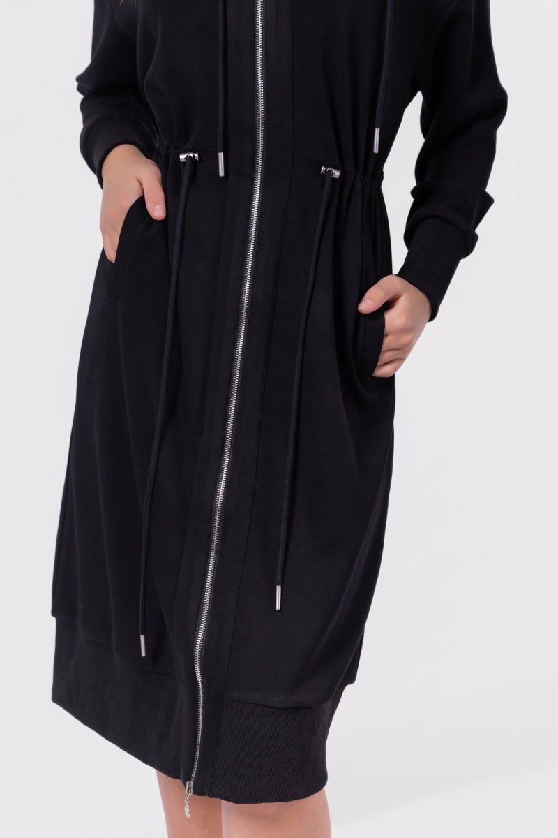 Mina Dress 42" (Black) - Dress - Yakira Bella