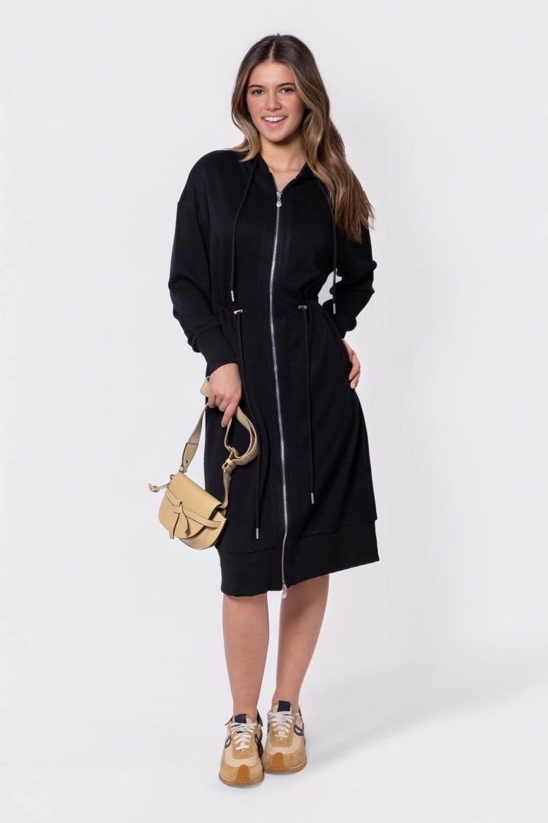 Mina Dress 42" (Black) - Dress - Yakira Bella