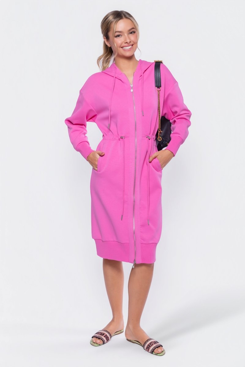 Mina Dress 42" (Bubble Pink) - Dress - Yakira Bella