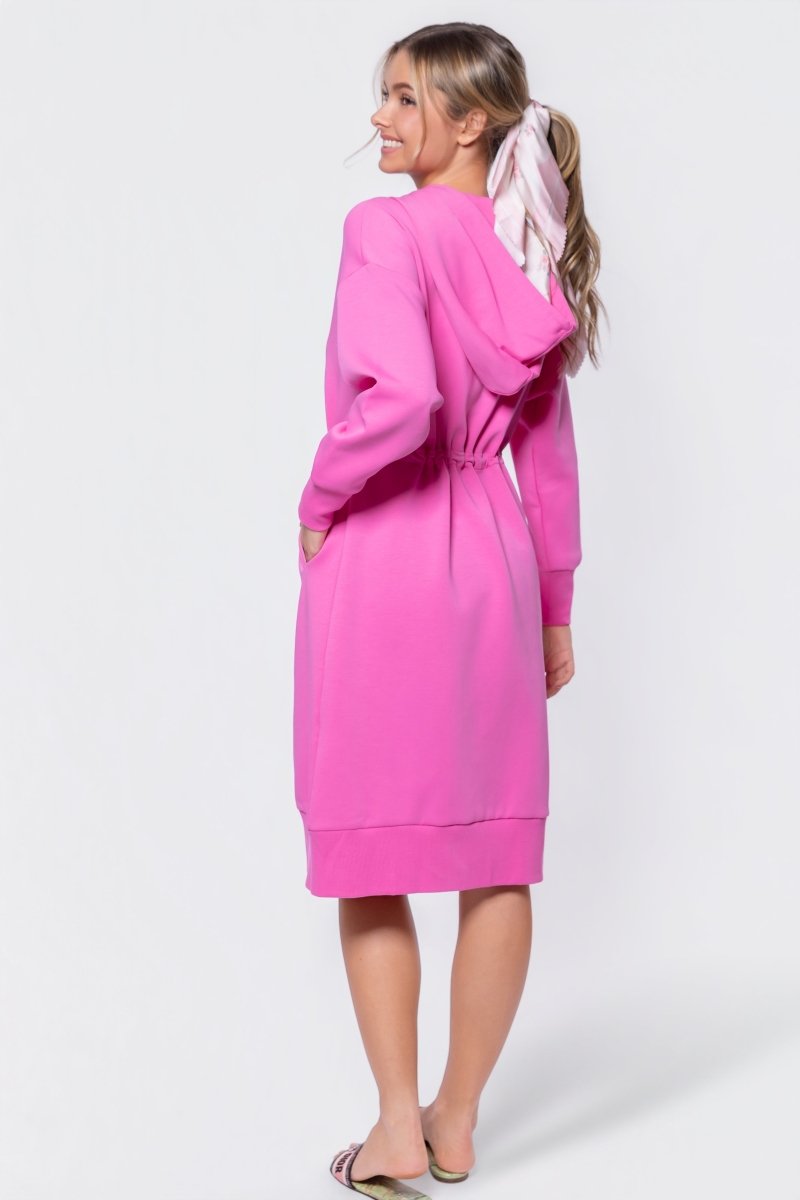 Mina Dress 42" (Bubble Pink) - Dress - Yakira Bella