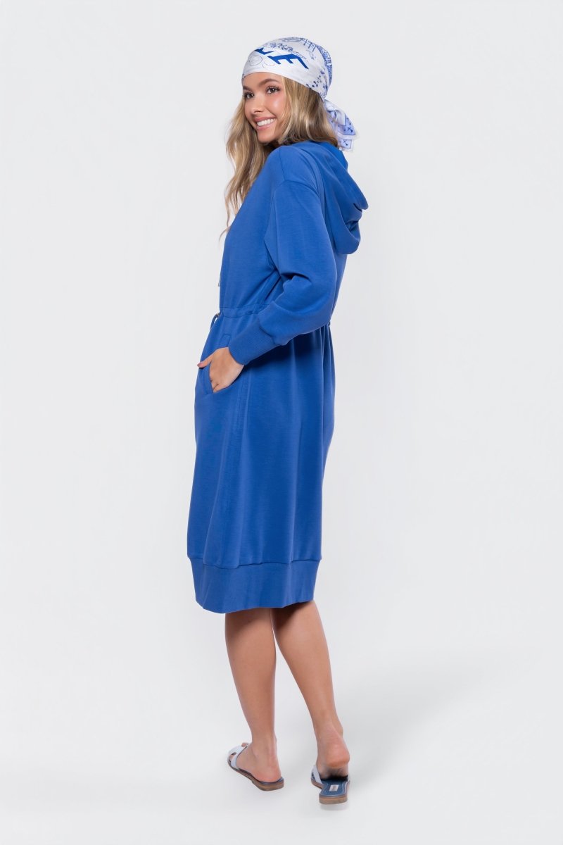 Mina Dress 42" (Royal Blue) - Dress - Yakira Bella