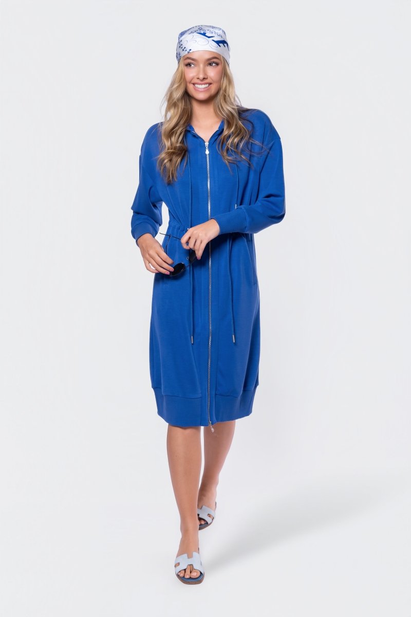 Mina Dress 42" (Royal Blue) - Dress - Yakira Bella