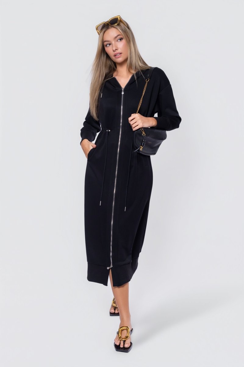 Mina Dress 50" (Black) - Dress - Yakira Bella