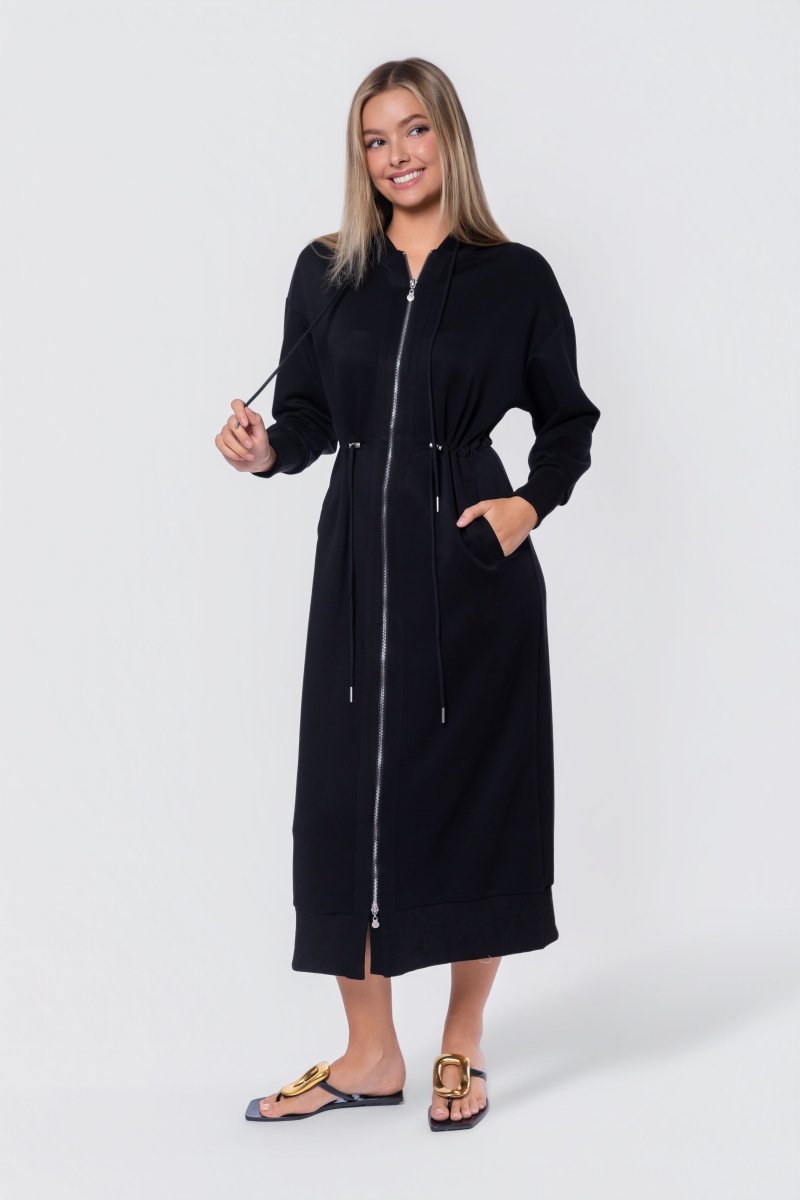 Mina Dress 50" (Black) - Dress - Yakira Bella