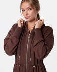 Mina Dress 50" (Dark Brown) - Dress - Yakira Bella