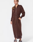 Mina Dress 50" (Dark Brown) - Dress - Yakira Bella