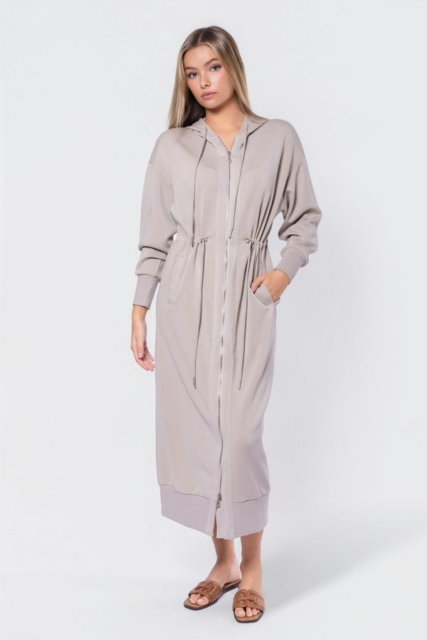 Mina Dress 50" (Khaki) - Dress - Yakira Bella