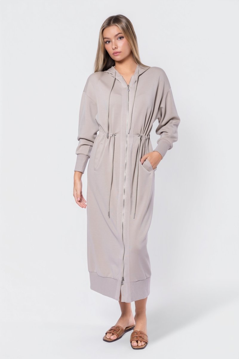 Mina Dress 50" (Khaki) - Dress - Yakira Bella